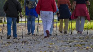 Walkingtreff @ Parkplatz am Aquella, Richtung Gebäude