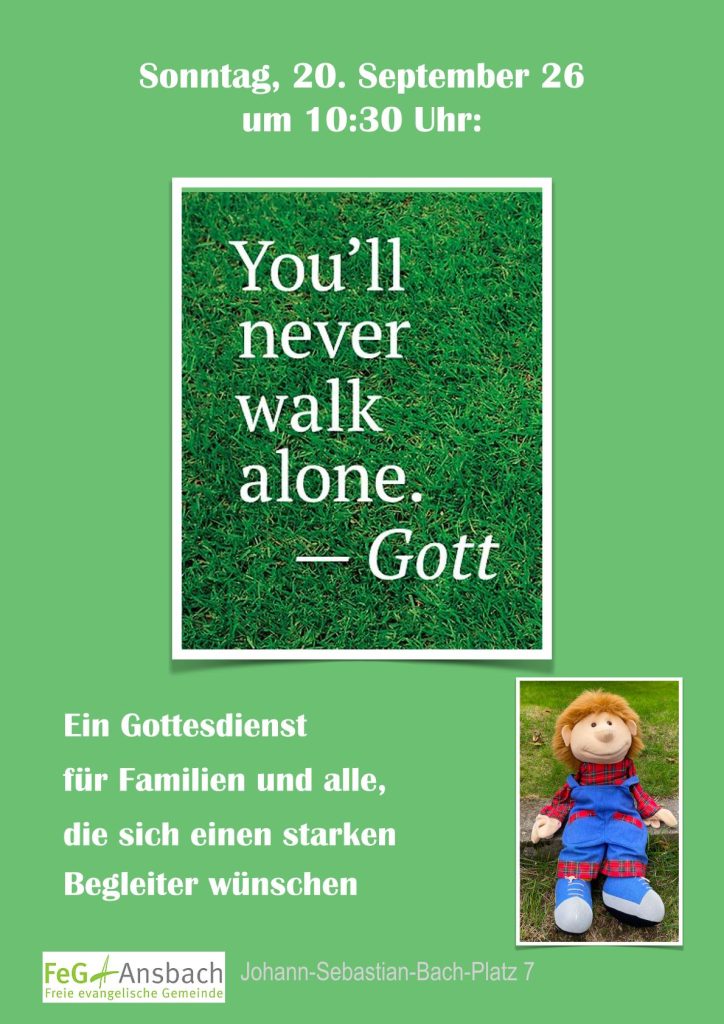 Familiengottesdienst @ In unseren Gemeinderäumen | Ansbach | Bayern | Deutschland